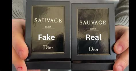 dior elixir fake vs real|genuine dior sauvage elixir.